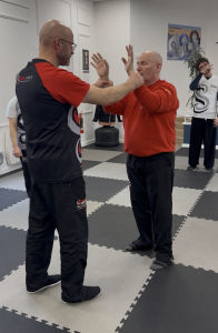 Harry (Edinburgh School Owner) with UK Chief Instructor Sifu Alan Paterson