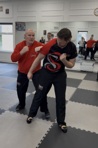 Sifu Alan Demonstrating Techniques