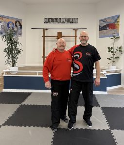Master Alan Paterson and School Owner Harry Bunge
